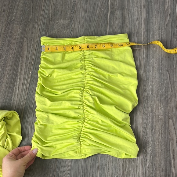 Lime Oh Polly Skirt Set! - Picture 4 of 5